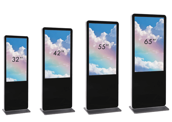 Digitale zuilen in verschillende maten